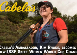 Cabela's Ambassador, Kim Rhode New ISSF Skeet Women Cup Champ