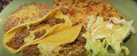 Venison Tacos with Corn Fried Tortillas