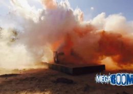 The MegaBoom Stainless Steel Supersonic Target System