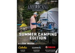 The Summer Camping Edition of Americana Outdoors Magazine.